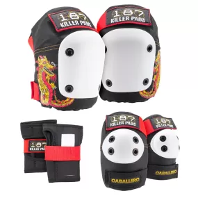 187 - Adult Six Pack Pad Set Caballero