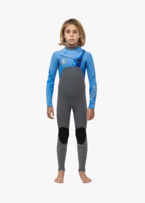 7 Seas Boys 3-2 Full Chest Zip Wetsuit