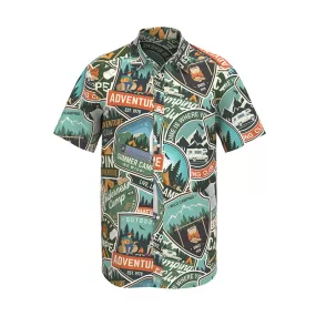 ADVENTURE SUMMER CAMP ALOHA SHIRT