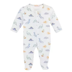 Baby Club Chic Baby Dinos Zipped Footie