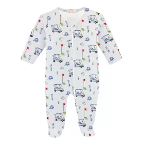 Baby Club Chic Golf Club Zipped Footie