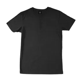 Black Henley T-Shirt