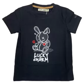 Black Keys Toddlers Lucky Charm Tee Toddler (Black White)