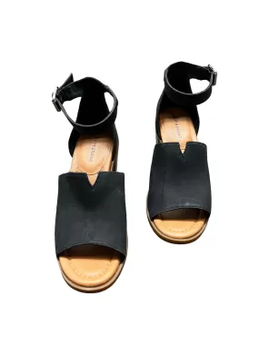 Black Sandals Heels Block Lucky Brand, Size 6.5