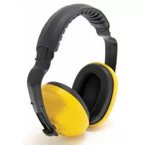 Blackrock Yellow Comfort Headband Ear Defenders 27db