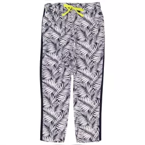 Boboli Trouser - Black and White Ferns