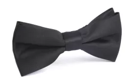 Bow Tie - Satin - Black