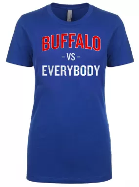 Buffalo VS Everybody - Ladies Fitted crew neck