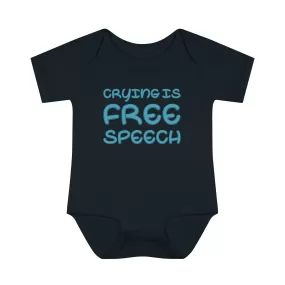 Crying is Free Speech Onesie