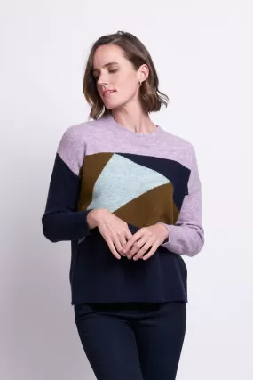 Cubist Sweater | Duckegg Combo