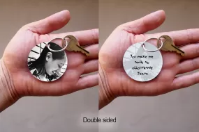 Custom Sublimated Double sided keychains with tassel