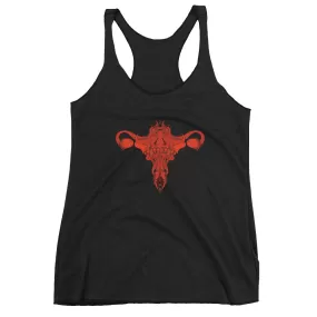 Death Metal Uterus, Racerback Tank Top