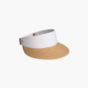 Eric Javits Champ Visor - Peanut White