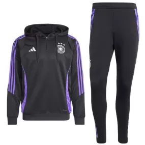 Germany black training hooded technical tracksuit 2024/25 - Adidas