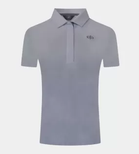 LADIES MELBOURNE POLO GREY