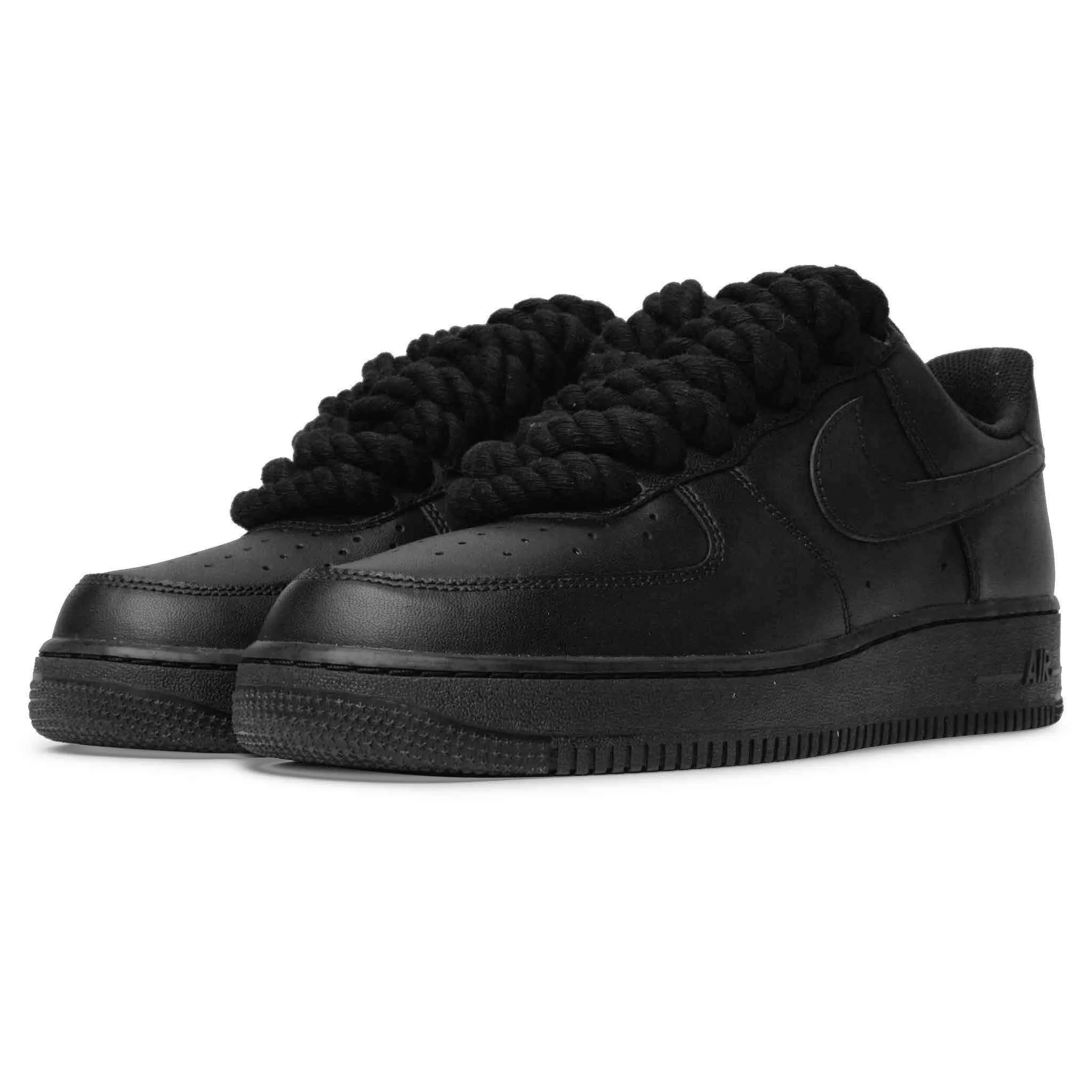 Nike Air Force 1 Low Rope Lace Black