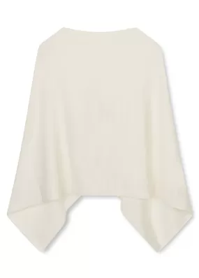 Sibin Linnebjerg Paris poncho - Offwhite