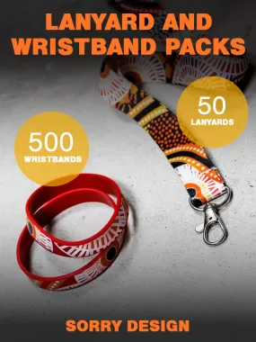 Sorry - Lanyards and Wristbands Pack