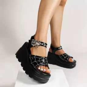 Spider Web Summer Sandals