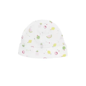 Summer Fruits Printed Hat | Baby Girl