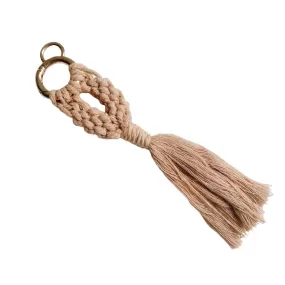 Tail Macrame Keychain Handmade-TAKTAI