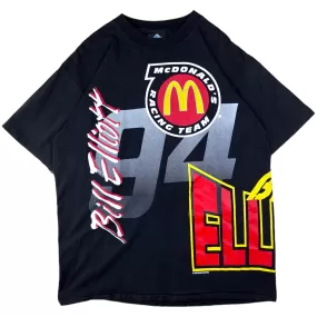 Vintage Bill Elliot Wrap Around T-Shirt - XL