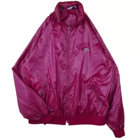 Vintage Izod Lacoste Maroon Windbreaker - L